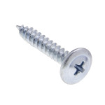 8 X 1-5/8 Phillips Wafer Head Drywall Screw Fine Thread Self Drilling Point Zinc, 100PK - JWDS6C
