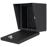 Square Steel Housing, 8 x 8in, Black - MC-CS-08-E