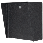 Square Steel Housing, 10 x 10in, Black - MC-CS-10-E