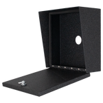 Square Steel Housing, 12 x 12in, Black - MC-CS-12-E