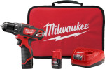 M12™ 3/8” Hammer Drill/Driver Kit - 2408-22