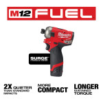 M12 FUEL™ SURGE™ 1/4" Hex Hydraulic Driver Kit - 2551-22