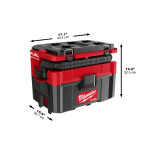 M18 FUEL™ PACKOUT™ 2.5 Gallon Wet/Dry Vacuum - 0970-20