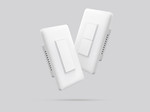 Wall Switch (No Neutral, Double Rocker) - WS-USC02