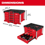 PACKOUT™ 4 Drawer Tool Box - 48-22-8444
