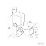 GL1 Electromechanical Gate Lock-GL1-FLM - GL1-FLM