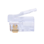 EZ-RJ12/11 Pass-Through RJ12/RJ11 Connectors - 100pcs in Box - 100026B