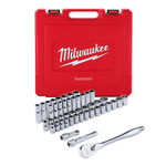 47 pc. 1/2 in. Socket Wrench Set (SAE & Metric) - 48-22-9010