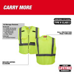 Class2 HighVis Yellow Safety Vest - L/XL - 48-73-5022