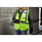 Class2 HighVis Yellow Safety Vest - L/XL - 48-73-5022