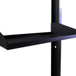 2U RMS Single Sided Rack Shelf Depth10in - ICCMSRSF10