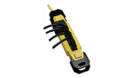 6 Outlets Power Strip Extension Lead, Yellow Metal - TLM609GF