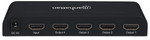 4-Port HDMI Splitter 4-port, 4K@30Hz, AC - 207515