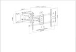 LCD Full-Motion Large-Screen Wall Mount - 461290
