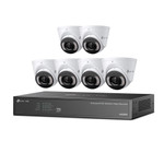 VIGI 4MP Full-Color Turret IPC /8 Channel PoE+ NVR KIT - VIGI NK8MP-T6425-2T