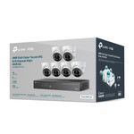 VIGI 4MP Full-Color Turret IPC /8 Channel PoE+ NVR KIT - VIGI NK8MP-T6425-2T