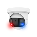 8MP 4K Pano Turret IP Cam 2x2.8mm White - AVC-NPE81F2D