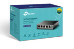 5Port Gigabit DesktopSwitch w/4Port PoE+ - TL-SG1005P