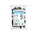 CAT5E DataGrade Keystone Jack Black 25 Pack - 351-V2602/BK/25