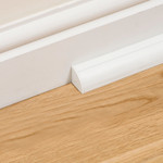 1/4 inch Round PVC Raceway End Cap, White, 4 Pack - US/EC22QSW-4PK