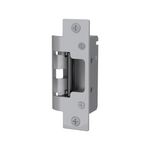 Electric Strike Kit for Latchbolt Locks, Satin Stainless Steel - 8000C-12/24D-630