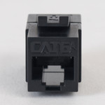 CAT6A RJ45 Keystone Coupler for HD Style - Black, Single IC107C6ABK