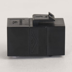 CAT6A RJ45 Keystone Coupler for HD Style - Black, Single IC107C6ABK