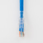 CAT6 Clear Boot Patch Cord - 3ft, Blue, Single ICPCST03BL