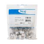 CAT6A RJ45 Keystone Jack in FTP for HD Style - 25-Pack IC107SACA0