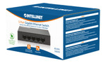Intellinet 5-Port Gigabit Office Switch, Desktop, Metal Housing - 530378