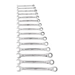 15pc Ratcheting Combo Wrench Set -Metric - 48-22-9516