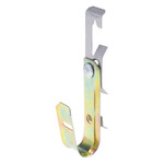 J-Hook, Standard Multi-Purpose, 3/4" (12) - 100pcs with Bat Wing Clip - JH12W-100