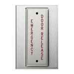 PD, PN, PS and PT Vandal Resistant Push Plates PS5-111 - PS5-111