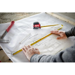Wide Blade Magnetic Tape Measure - 25ft - 48-22-0325