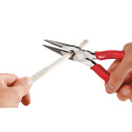 8in Comfort Grip Long Nose Pliers - 48-22-6101