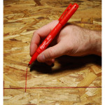 INKZALL Red Fine Point Jobsite Markers - 48-22-3170