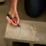 INKZALL Black Fine Point Jobsite Marker - 48-22-3100