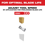 OPEN-LOK 1-3/8in HCS WOOD BLADE - 49-25-1101