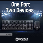 Wireless Keyboard and Optical Mouse Set - 178990