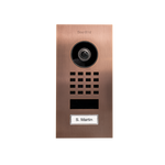Flush-Mount IP Video Intercom, 1 Call Button in Bronze - 423867444