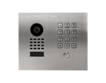 Classic Flush-Mount IP Video Door Station, 1 Call Button in Stainless Steel V4A - 423867567