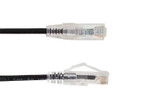 CAT6A Slim Type Patch Cord 5ft - Black - 077-2046/5BK