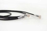 CAT6A Slim Type Patch Cord 5ft - Black - 077-2046/5BK