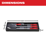 4-Piece Pry Bar Set - 48-22-9214