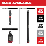 29PC SHOCKWAVE™ Impact Duty 1/2" Drive Metric Deep 6 Point Socket Set - 49-66-7015