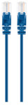 Cat6 Blue Slim Patch Cord 3ft - Blue - 742146