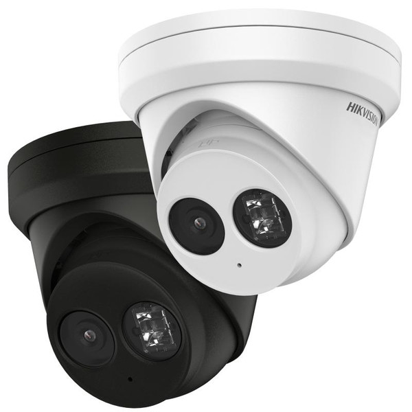 8MP AcuSense Fixed Turret Network Camera 2.8mm Fixed Lens - White - DS-2CD2383G2-IU 2.8mm