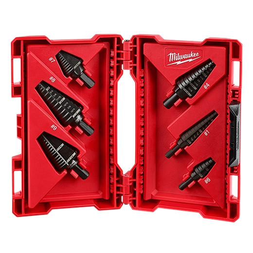 Step Drill Bit Set - 6PC - 48-89-9224
