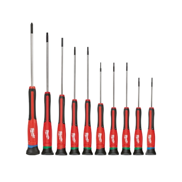 10pc Precision Screwdriver Set - 48-22-2612
