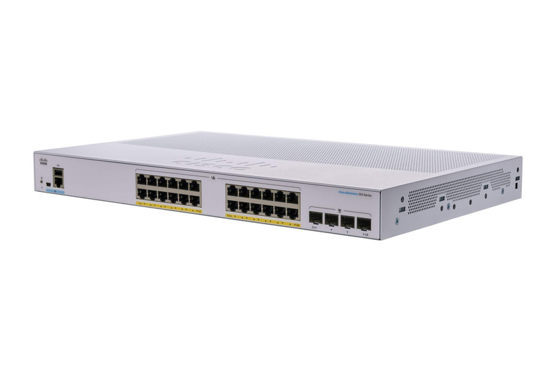 24-Port GB Managed Switch With SFP - CBS350-24P-4G-NA
